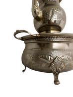 ESSEBAR HAMID - Theepot (4) - Metaal - zilveren theepot, Antiek en Kunst