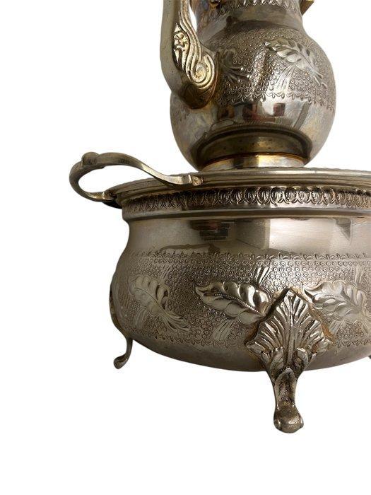 ESSEBAR HAMID - Theepot (4) - Metaal - zilveren theepot, Antiek en Kunst, Antiek | Keukenbenodigdheden
