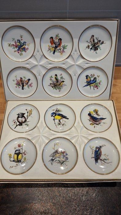 Kaiser Porzellan - Eetservies (12) - Porselein, Verguld, Antiek en Kunst, Antiek | Glas en Kristal