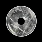 Bergkristal Donut hanger Nr 18 -  Ø 4 cm, Sieraden, Tassen en Uiterlijk, Edelstenen, Nieuw, Verzenden
