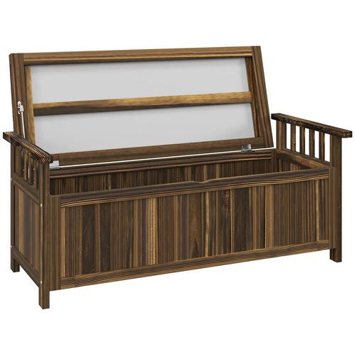TRUUSK 2-zits Tuinbank Hout, Weerbestendige Zitbank, Tuinmeu, Tuin en Terras, Tuinbanken, Nieuw, Verzenden