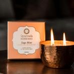 Geurkaars Ayurveda  - Kapha Salie Munt, Sport en Fitness, Ophalen of Verzenden, Nieuw, Aroma