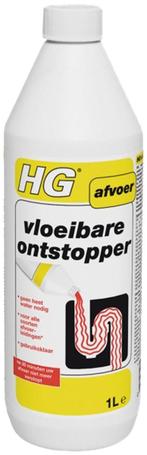 HG 139100100 Vloeibare ontstopper - 1L, Nieuw, Ophalen of Verzenden