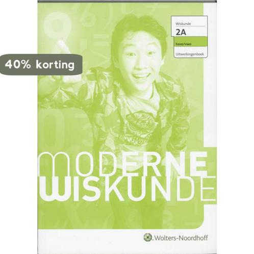 Moderne wiskunde 2A Havo/Vwo Uitwerkingenboek 9789001604493, Boeken, Schoolboeken, Gelezen, Verzenden
