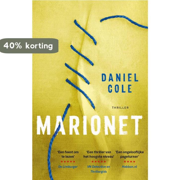 Marionet / Ragdoll / 2 9789021027708 Daniel Cole, Boeken, Thrillers, Gelezen, Verzenden