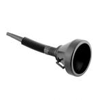 Trechter zwart 27 cm met flexibele tuit (Oliefilter), Auto diversen, Verzenden, Nieuw