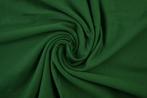 French Terry – Donkergroen, Hobby en Vrije tijd, Stoffen en Lappen, 120 cm of meer, Ophalen of Verzenden, Katoen, Groen