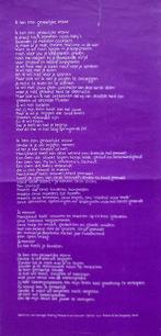 vintage affiche - Gedicht van Joan Cavanagh (lijst optie), Verzamelen, Verzenden, Nieuw, Overige onderwerpen, Met lijst
