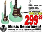 Sire Larry Carlton S3SSS Mild Green | Music Department, Ophalen of Verzenden, Nieuw, Solid body, Overige merken