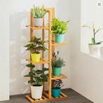 Bamboe Plantenrek 5 Lagen – Binnen en Buiten, Tuin en Terras, Verzenden, Nieuw