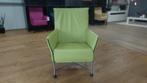 Fauteuil Montis Charly  Flavours leer Lemon, Huis en Inrichting, Fauteuils, Ophalen of Verzenden, Zo goed als nieuw, 75 tot 100 cm