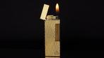 Dunill - Diamond Pattern Rollagas Lighter - Zonder, Verzamelen, Nieuw