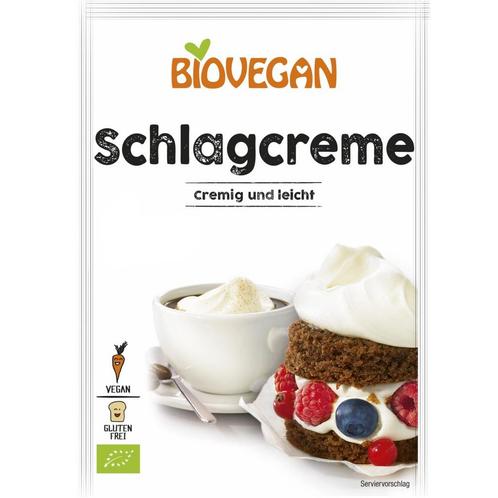 BioVegan Slagroom Poeder Biologisch 54g, Hobby en Vrije tijd, Taarten en Cupcakes maken, Nieuw, Verzenden