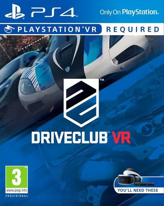 DriveClub VR (PSVR Only) PS4 Garantie & morgen in huis!, Spelcomputers en Games, Games | Sony PlayStation 4, Zo goed als nieuw