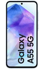 Samsung Galaxy A55 5G 128GB A556 Lichtblauw slechts € 439, Telecommunicatie, Mobiele telefoons | Samsung, Nieuw, Android OS, Blauw