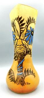 LEGRAS (1839-1916) - Vaas - Zeldzame vaas Art nouveau met, Antiek en Kunst