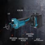 Accu Gipsplaten Snijder 18V DeNico-PoWer past op Makita LXT, Verzenden, Nieuw