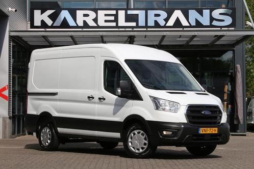 Ford Transit 2.0 TDCI 170PK, Auto's, Ford, Lease, Grijs, Automaat, Overige carrosserieën, Wit, Financial lease, Stof, Transit