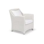 Bieden: Dedon Barcelona  chalk wicker chair  - 027-001-083, Ophalen of Verzenden, Nieuw