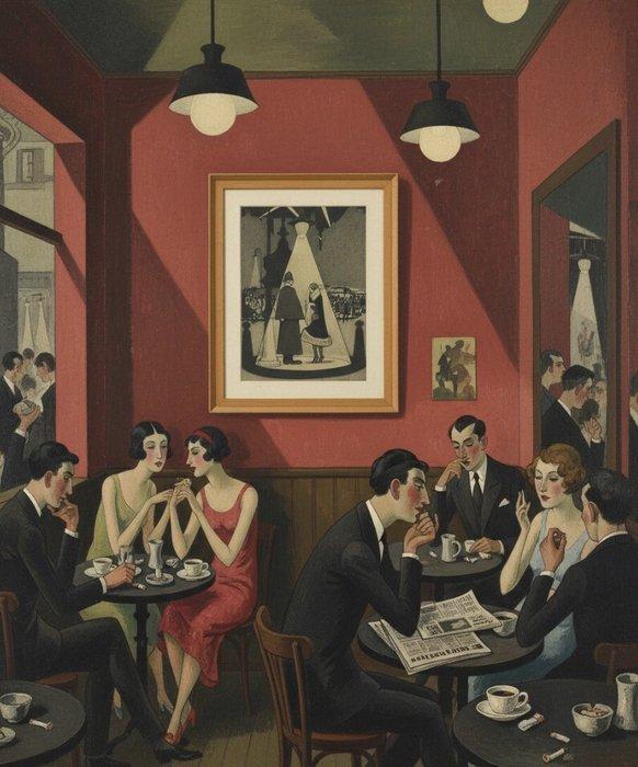 Francisco Sancha (1874-1937) - Lili Marleen, Antiek en Kunst, Kunst | Schilderijen | Klassiek