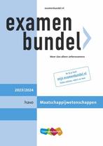 Examenbundel havo Maatschappijwetenschappen 20 9789006648300, Boeken, Filosofie, Zo goed als nieuw