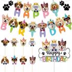 10-delige honden party set Happy Birthday Dogs, Dieren en Toebehoren, Honden-accessoires, Nieuw, Verzenden
