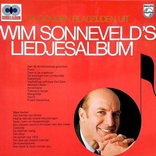 Lp - Wim Sonneveld - 24 Gouden Bladzijden Uit Wim Sonneveld, Cd's en Dvd's, Vinyl | Nederlandstalig, Zo goed als nieuw, Verzenden