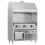 GGM Gastro | Gasbarbecue BERLIN - 1360mm - RVS |, Verzenden, Nieuw