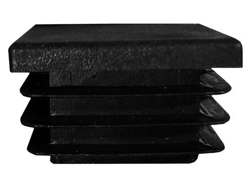 Plastic stoelpootdop (intern, vierkant, 64-78-80, zwart) [I, Huis en Inrichting, Woonaccessoires | Overige, Nieuw, Ophalen of Verzenden