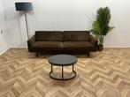 Lifestyle Bruine Velvet 2 zits Bank ~ Losse Kussens Met, Ophalen of Verzenden, Nieuw
