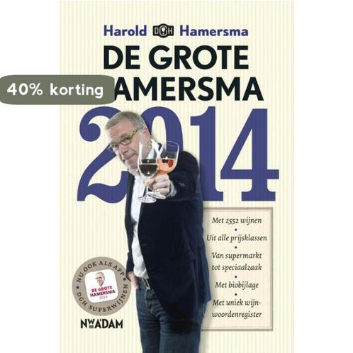 De grote Hamersma 2014 9789046815564 Harold Hamersma, Boeken, Kookboeken, Gelezen, Verzenden