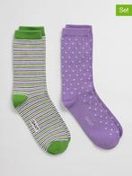 SALE -37% | Gant 2-delige set: sokken paars/groen | OP=OP, Kleding | Dames, Sokken en Kousen, Nieuw, Verzenden
