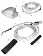 Teleco Coaxkabel 3m incl. F/F-connector nr. 5950, Caravans en Kamperen, Nieuw