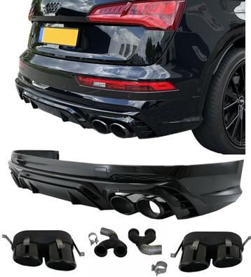 Diffuser | Audi | Q5 17-21 5d suv | type FY | S5-Look | zwar beschikbaar voor biedingen