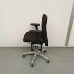 Haider Bioswing bureaustoel kantoorstoel zwarte stof