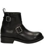 Sendra 2976 Carol bikerboots voor dames in het Zwart, Sendra, Verzenden, Zwart, Lage of Enkellaarzen