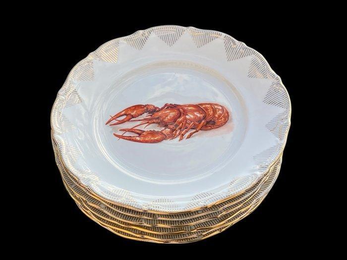 FF Porcellana - NO RESERVE PRICE! - Eetservies voor 6 (6) -, Antiek en Kunst, Antiek | Meubels | Tafels