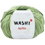 Katia Washi - 141 saliegroen - Lintgaren, Hobby en Vrije tijd, Breien en Haken, Ophalen of Verzenden, Nieuw