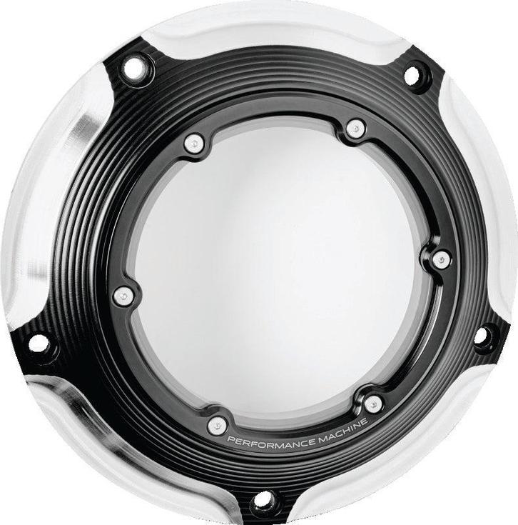 Performance Machine Vision Derby Cover (Bezel) - Contrast, Auto-onderdelen, Motor en Toebehoren, Ophalen of Verzenden