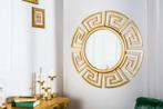 Glamorous design spiegel EUPHORIA XL 85cm gouden wandspiegel, Huis en Inrichting, Ophalen of Verzenden, Nieuw