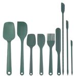 Siliconen Spatelset 9-delig – Hittebestendig en Antiaanbak, Verzenden, Nieuw