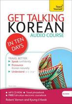 9781471801174 Get Talking Korean in Ten Days Beginner Aud..., Boeken, Schoolboeken, Nieuw, Robert Vernon, Verzenden