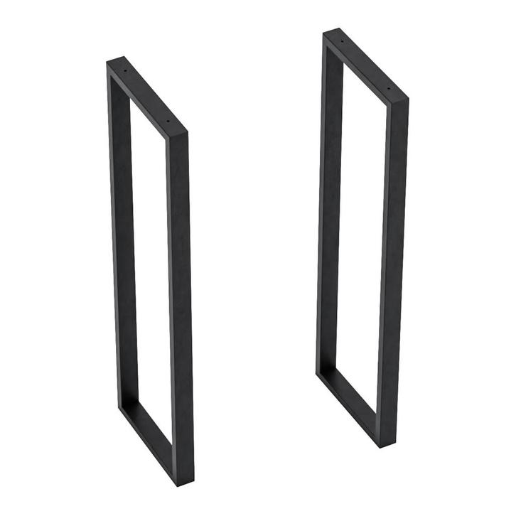 [en.casa] Stalen onderstel Kauniainen set van 2 tafelpoot 87, Huis en Inrichting, Tafelonderdelen, Verzenden