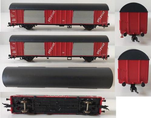 Roco H0 - 4387A - Modeltrein goederenwagon (3) - 3x PTT, Hobby en Vrije tijd, Modeltreinen | H0