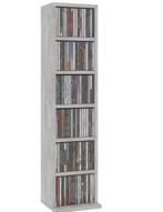Cd Kast met 6 Open Vakken – Betongrijs, Verzenden, Nieuw