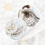 Haakpakket byClaire Slofjes en Wantjes met sluitkoordjes, Ophalen of Verzenden, Nieuw, Breien of Haken, Wol of Garen