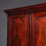 Victoriaanse Vierdeurs-kast met schijn-ladenfronten in de on, Ophalen of Verzenden