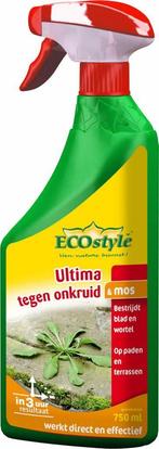 ECOstyle Ultima tegen onkruid & mos 750 ml gebruiksklaar, Tuin en Terras, Verzenden
