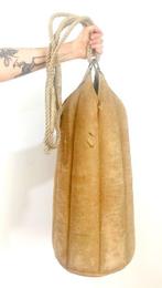 Vintage leren bokszak (75 cm), Nieuw