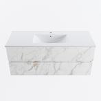 MONDIAZ VICA 120cm badmeubel onderkast Carrara 2 lades., Ophalen of Verzenden, Nieuw, Bad